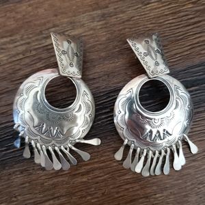 Vintage Sterling Silver Earrings